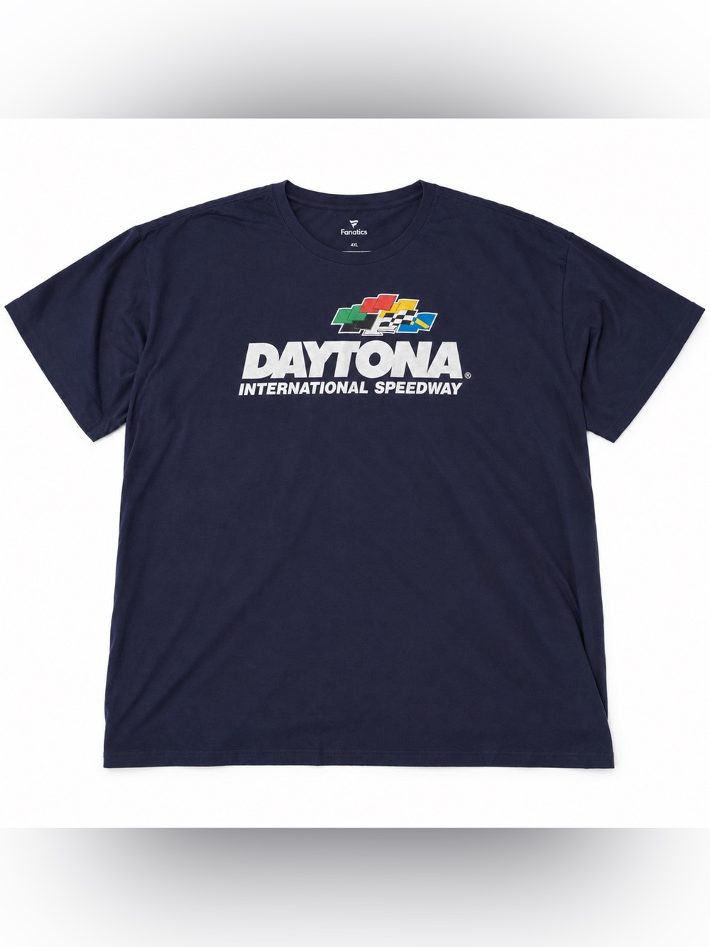 Fanatics Navy Daytona International Speedway Logo Tee